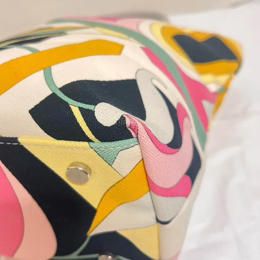 Floral Multicolor Tote Bag - Picture 5 of 7